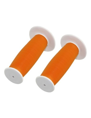 Mushroom Grips 7/8 long 115mm White/Orange.